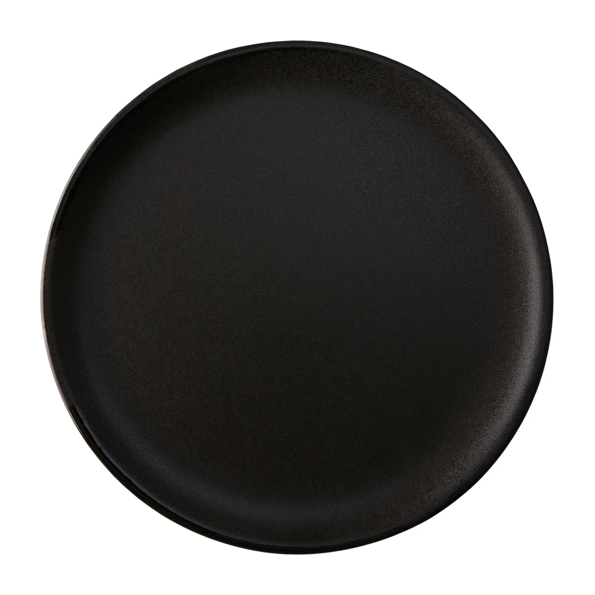 Assiette Raw Ø20 cm, Titanium black Aida