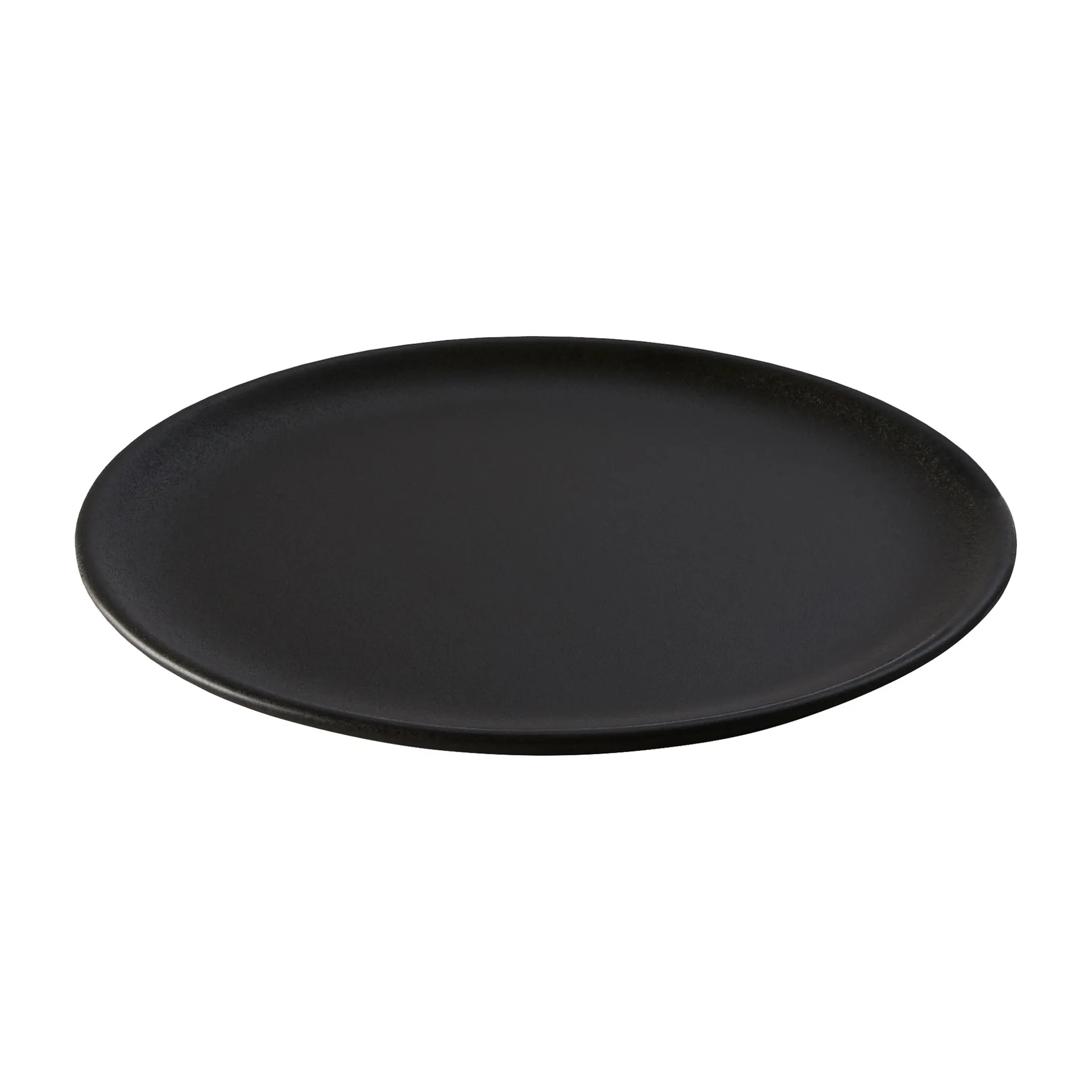 Assiette Raw Ø20 cm, Titanium black Aida