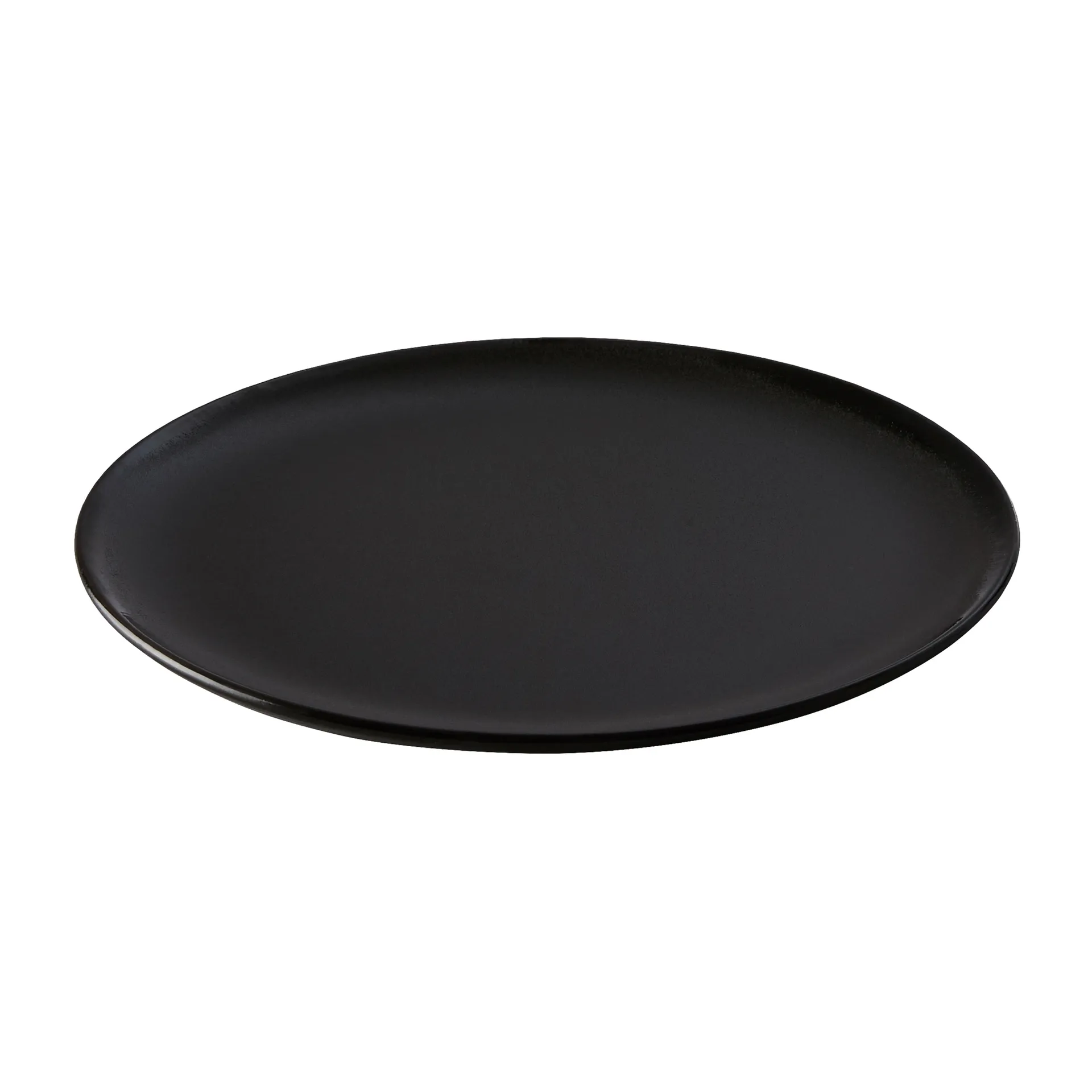 Assiette Raw Ø23 cm, Titanium black Aida