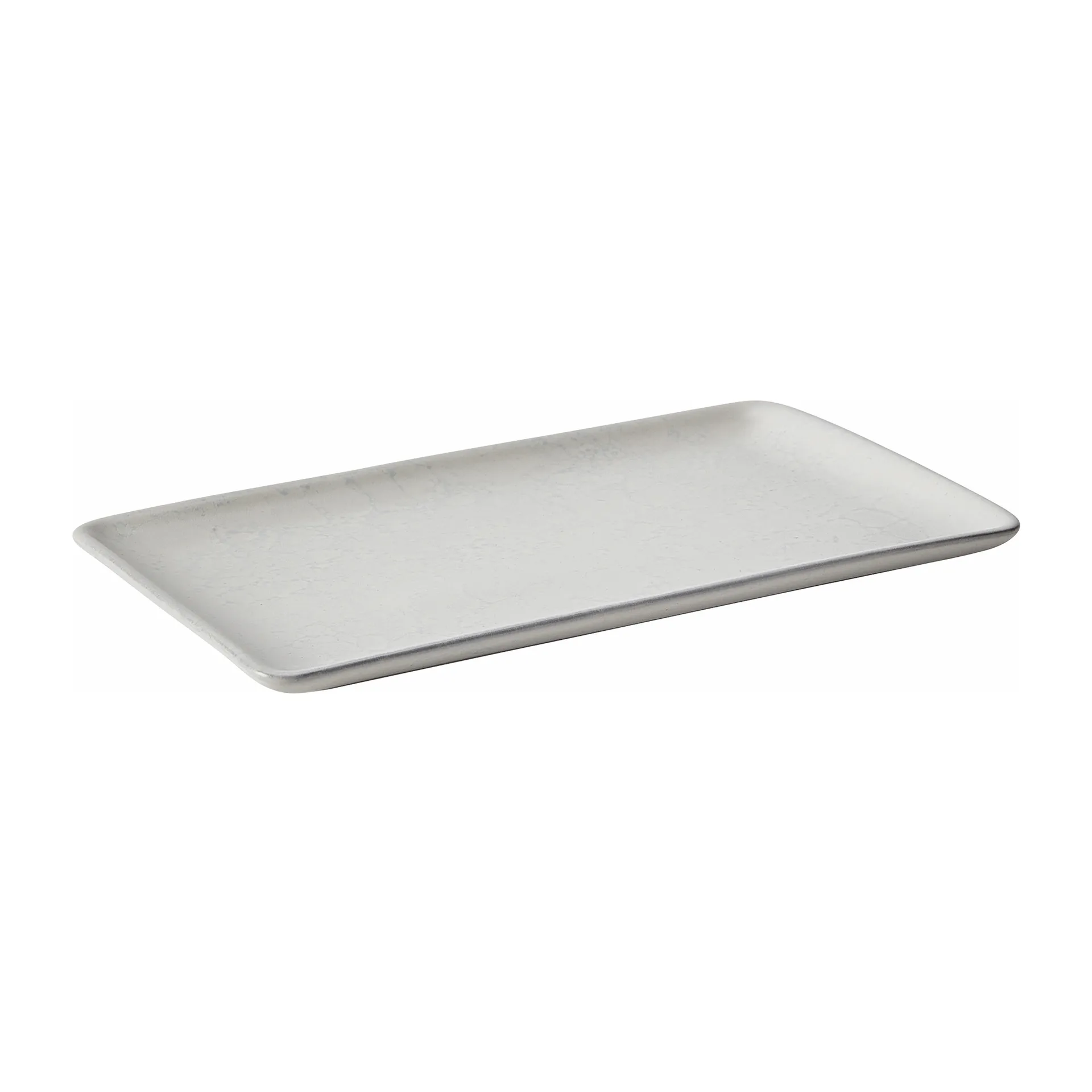 Assiette Raw 23,5 x 15 cm, Arctic white Aida