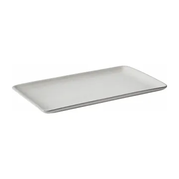 Assiette Raw 23,5 x 15 cm - Arctic white - Aida