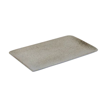 Assiette Raw 23,5 x 15 cm - Sandy beige - Aida
