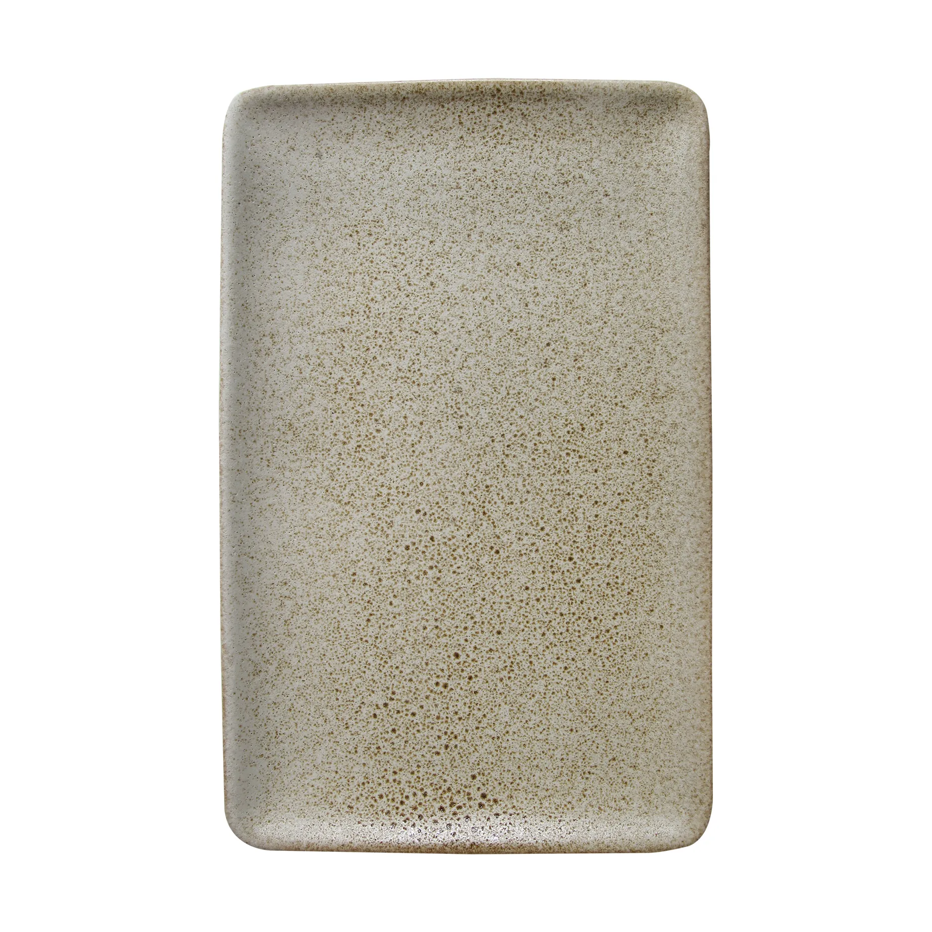 Assiette Raw 23,5 x 15 cm, Sandy beige Aida
