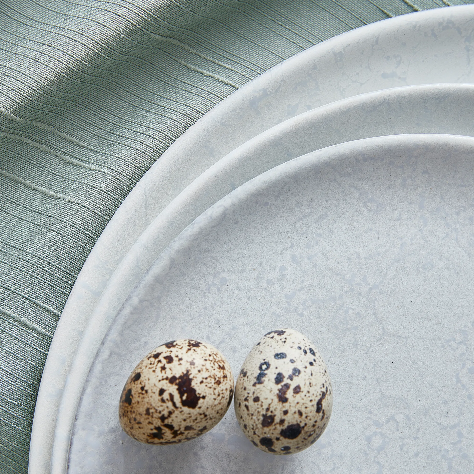 Assiette Raw Ø28 cm, Arctic white Aida