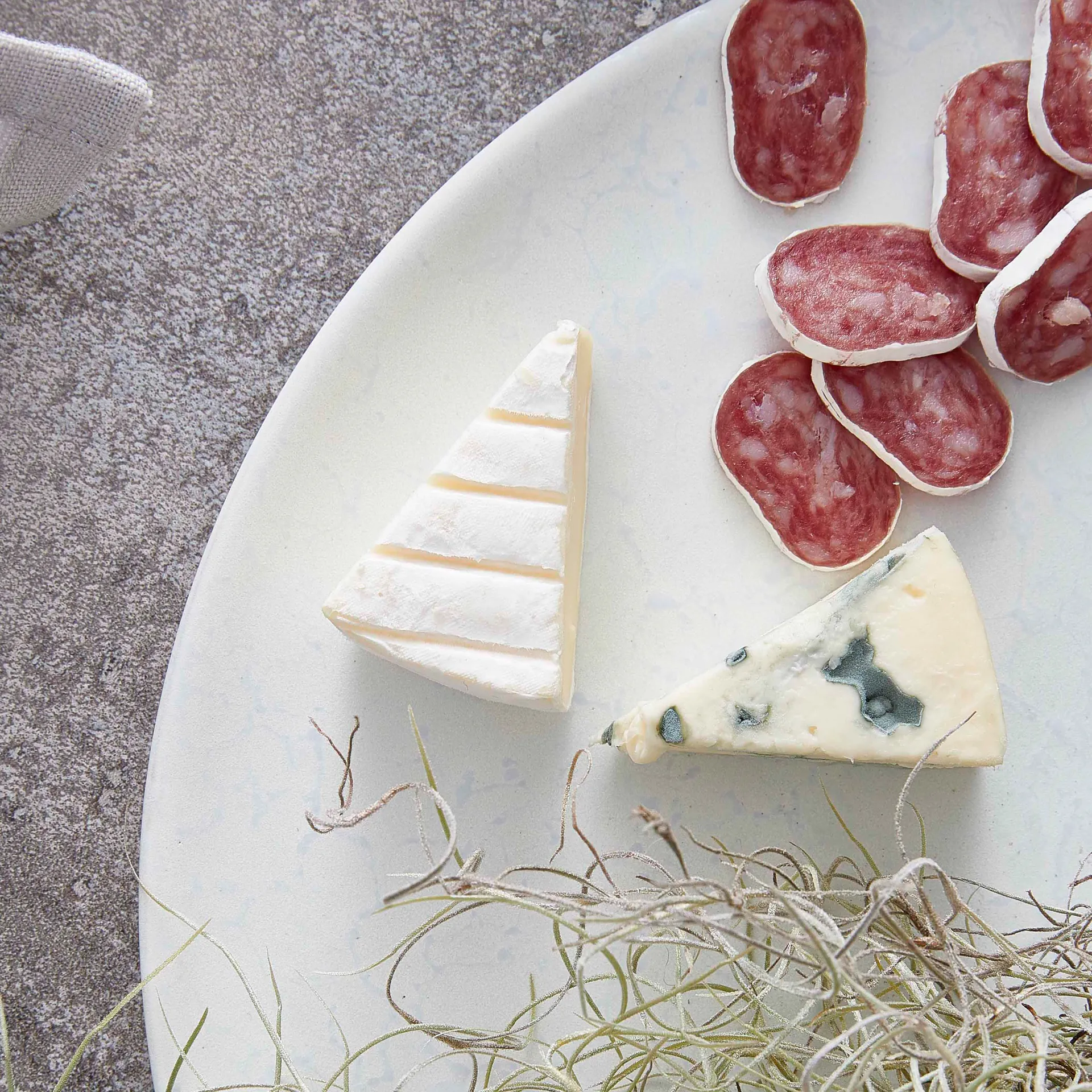 Assiette Raw Ø28 cm, Arctic white Aida
