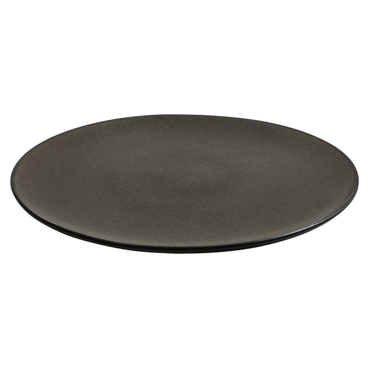 Assiette Raw Ø28 cm - Forest brown - Aida