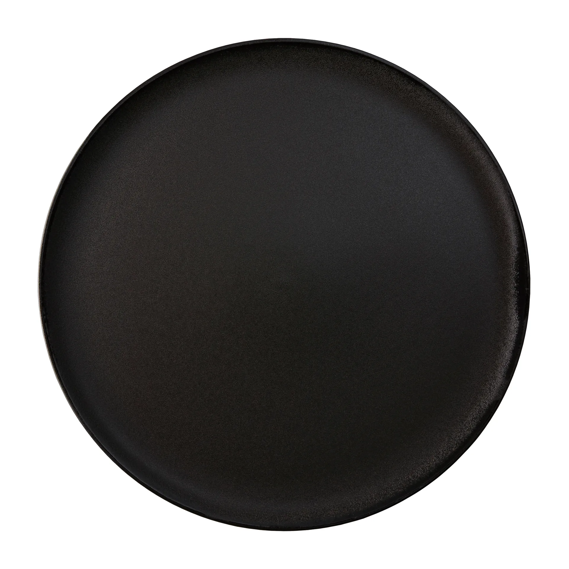 Assiette Raw Ø28 cm, Titanium black Aida