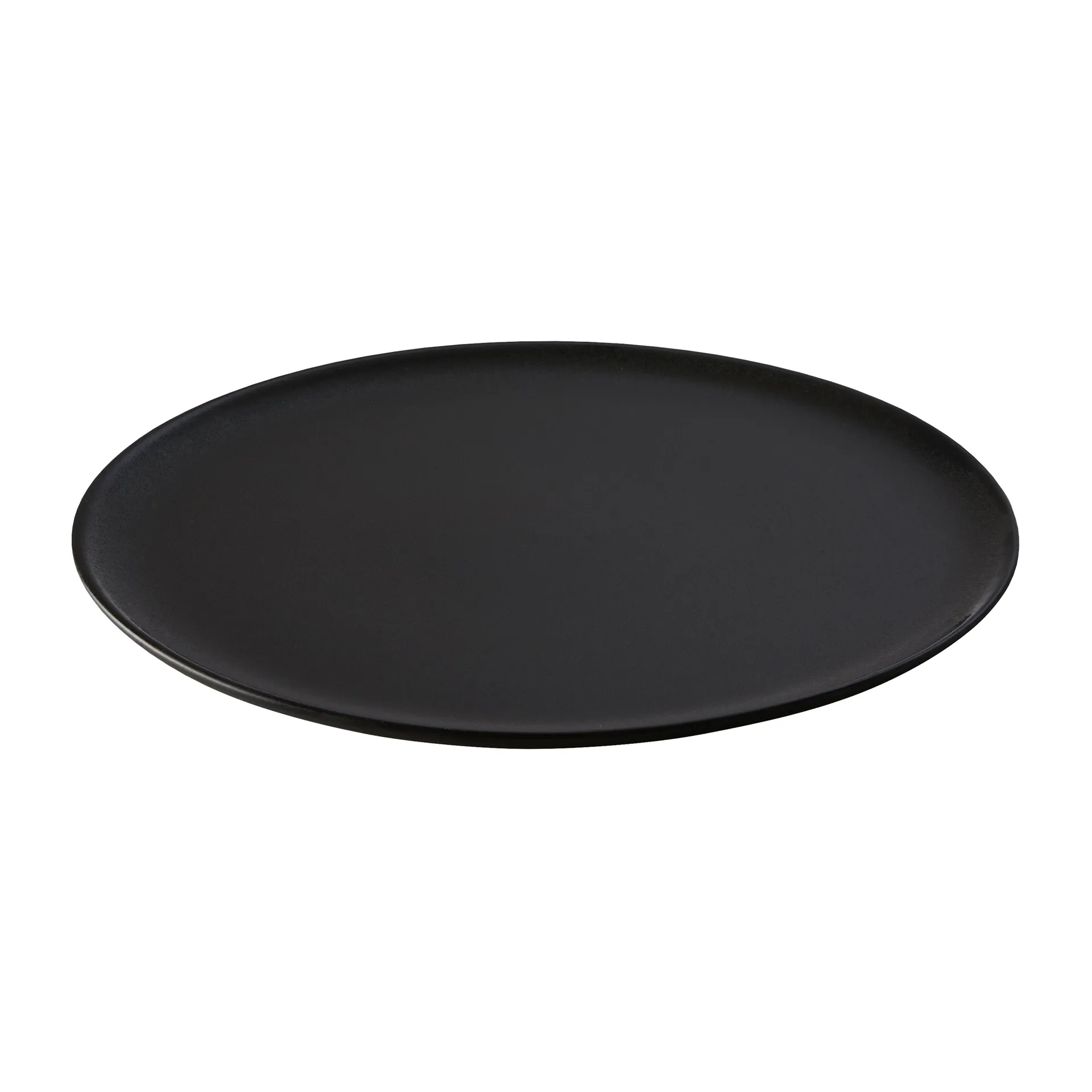 Assiette Raw Ø28 cm, Titanium black Aida