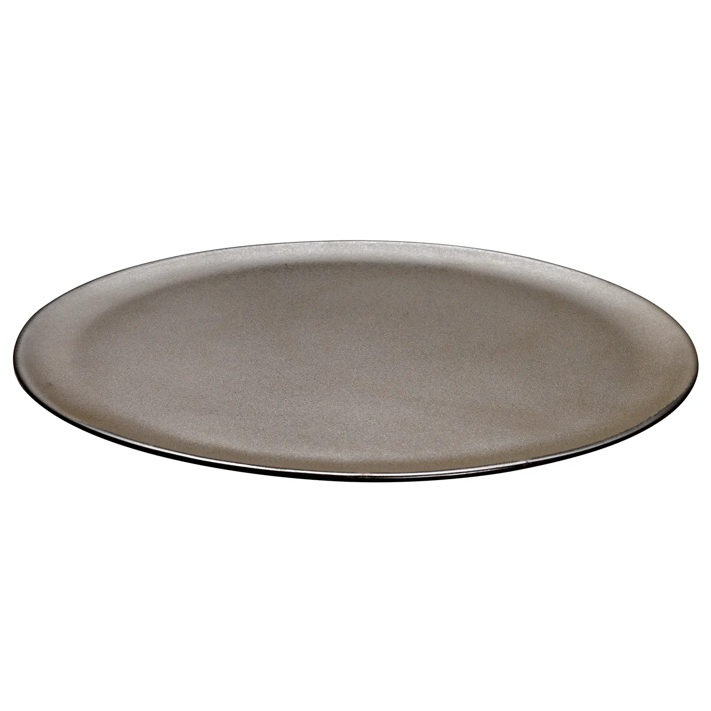 Assiette Raw Ø34cm, Metallic brown Aida