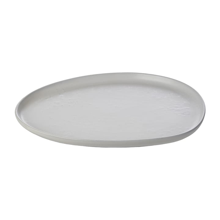 Assiette Raw Organic 24x21 cm - Blanc artique - Aida