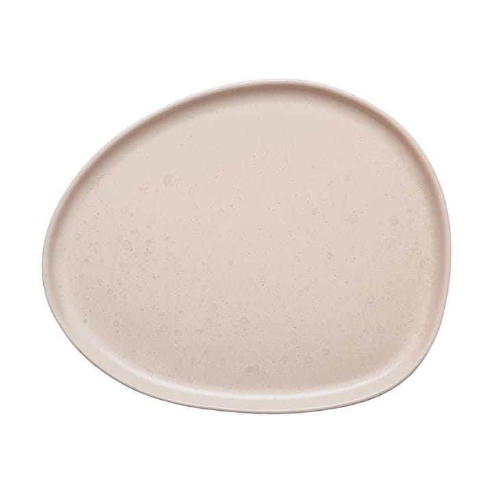 Assiette Raw Organic 24x21 cm - Nordic Nude - Aida