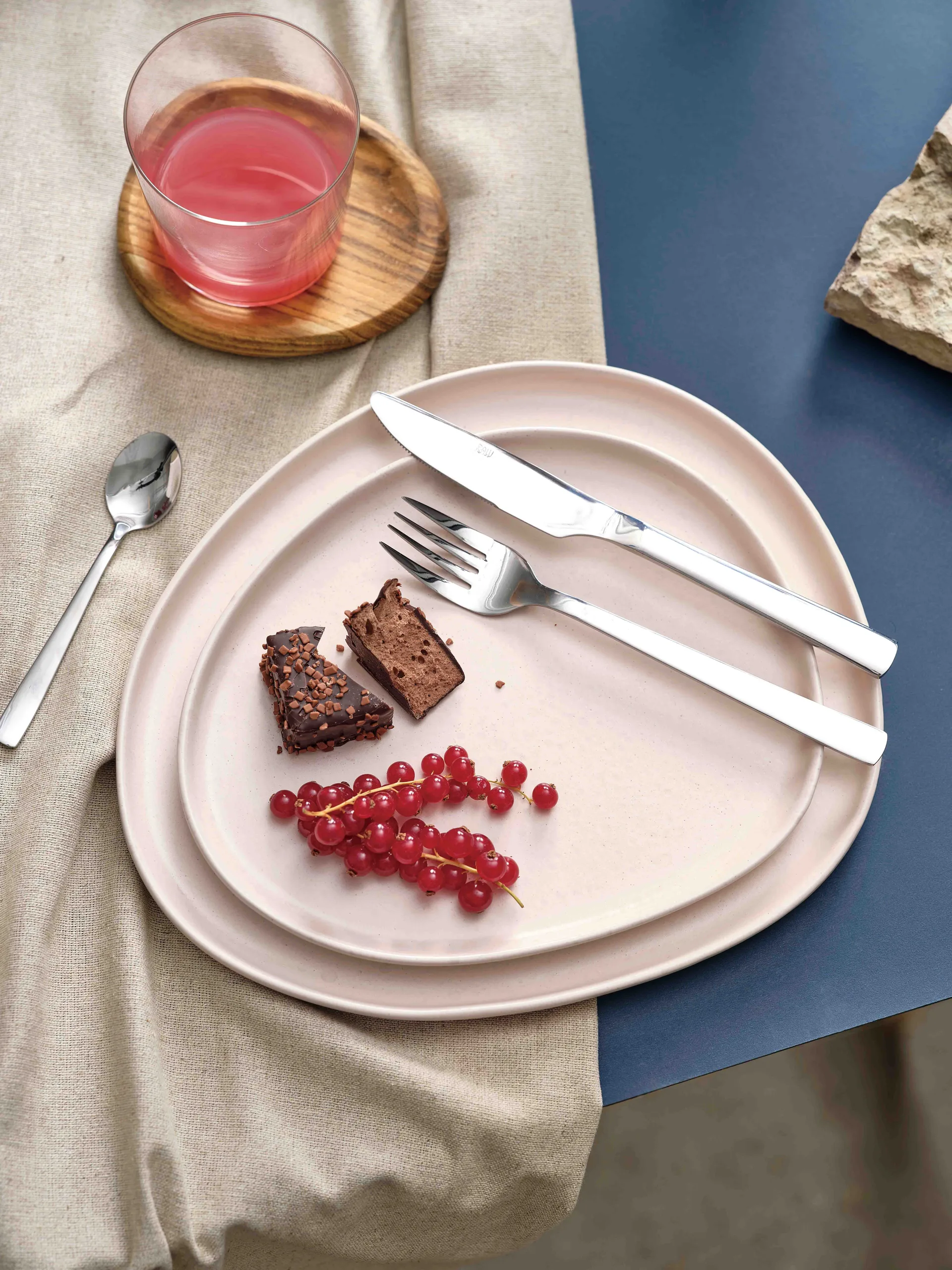 Assiette Raw Organic 24x21 cm, Nordic Nude Aida