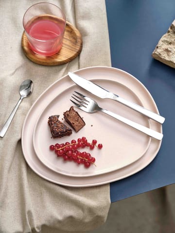 Assiette Raw Organic 24x21 cm - Nordic Nude - Aida