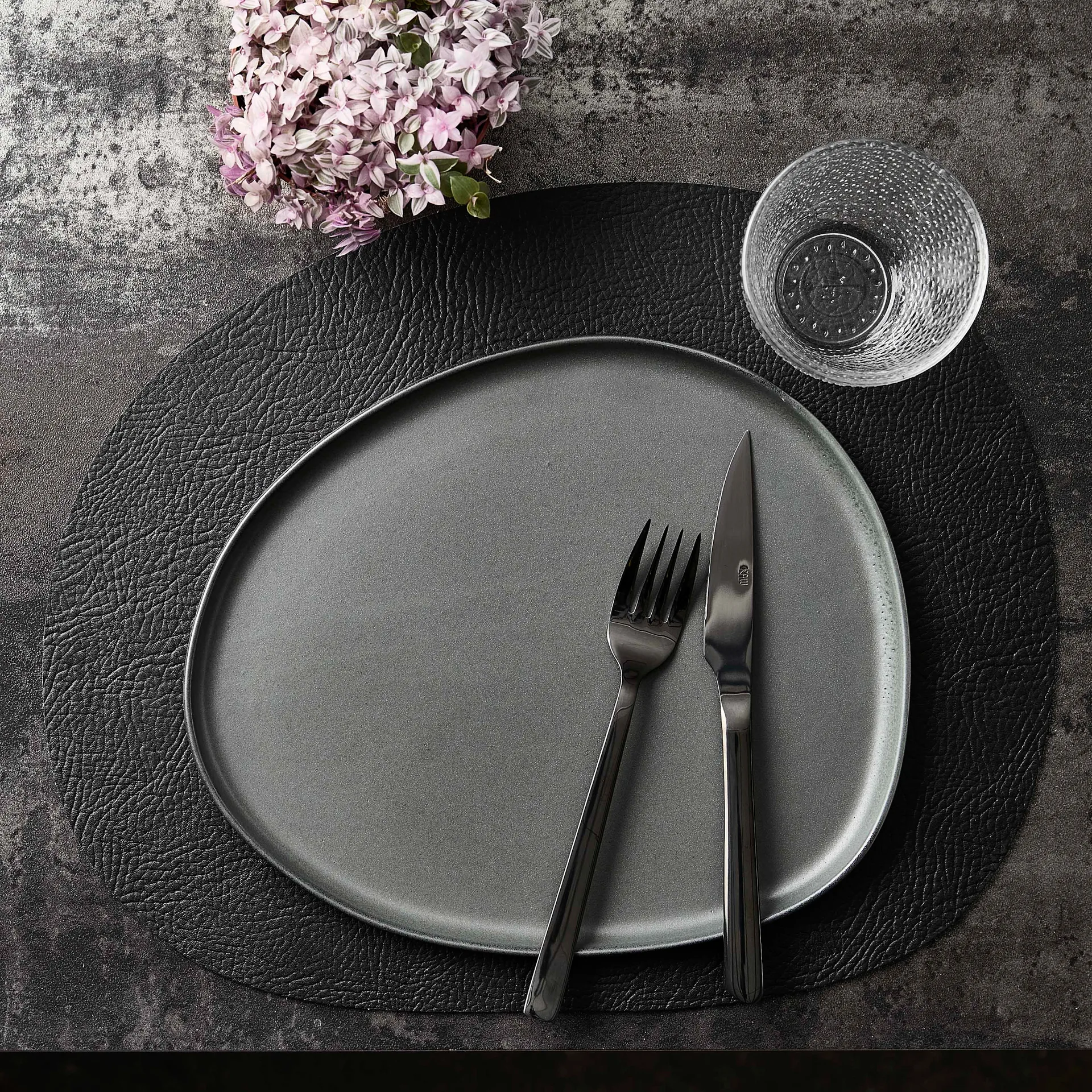 Assiette Raw Organic 29x25 cm, Northern Green Aida