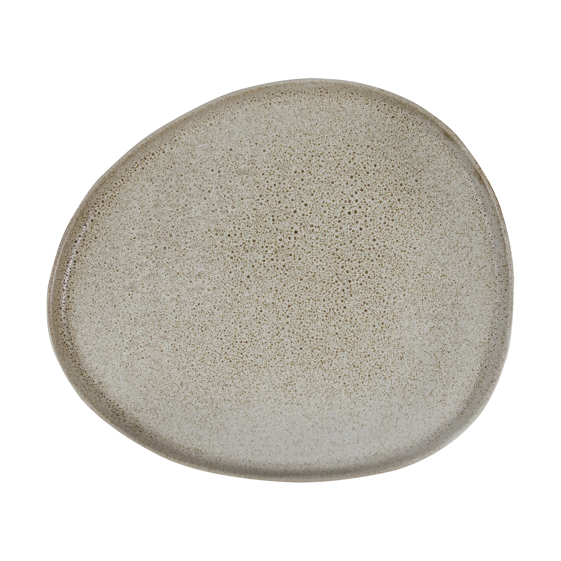 Assiette Raw Organic 29x25 cm, Sandy beige Aida