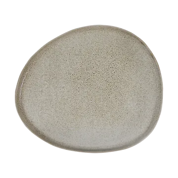 Assiette Raw Organic 29x25 cm - Sandy beige - Aida