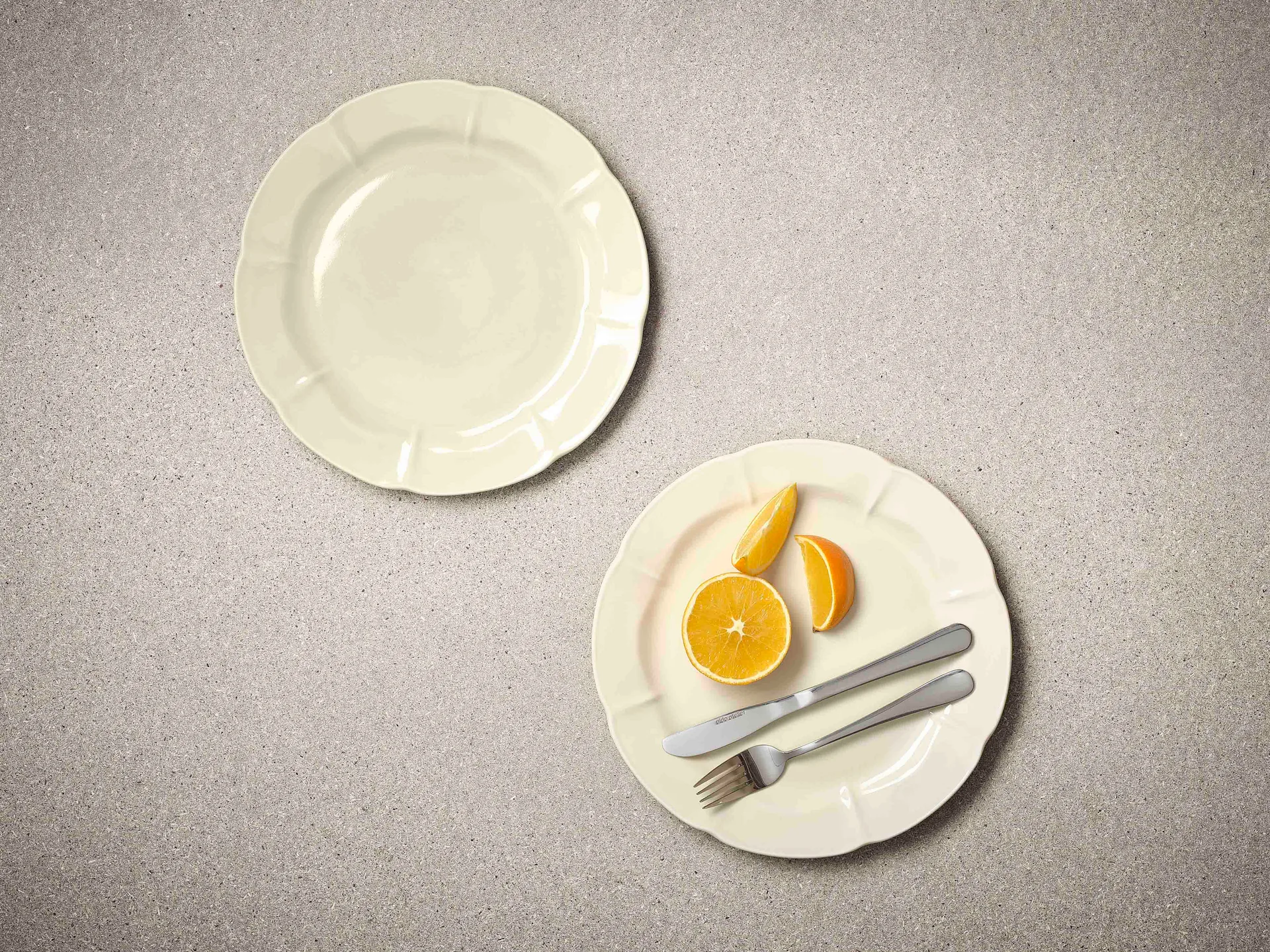 Assiette Søholm Solvej 26,5 cm, Creamy sand Aida