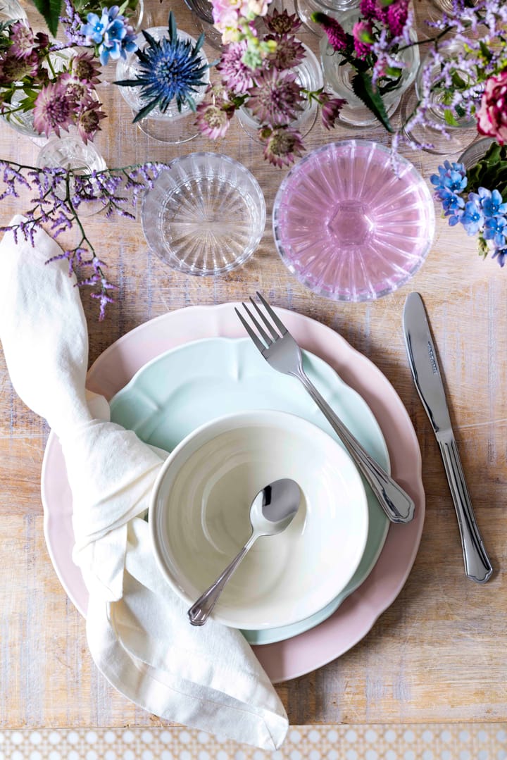 Assiette Søholm Solvej 26,5 cm - Soft pink - Aida