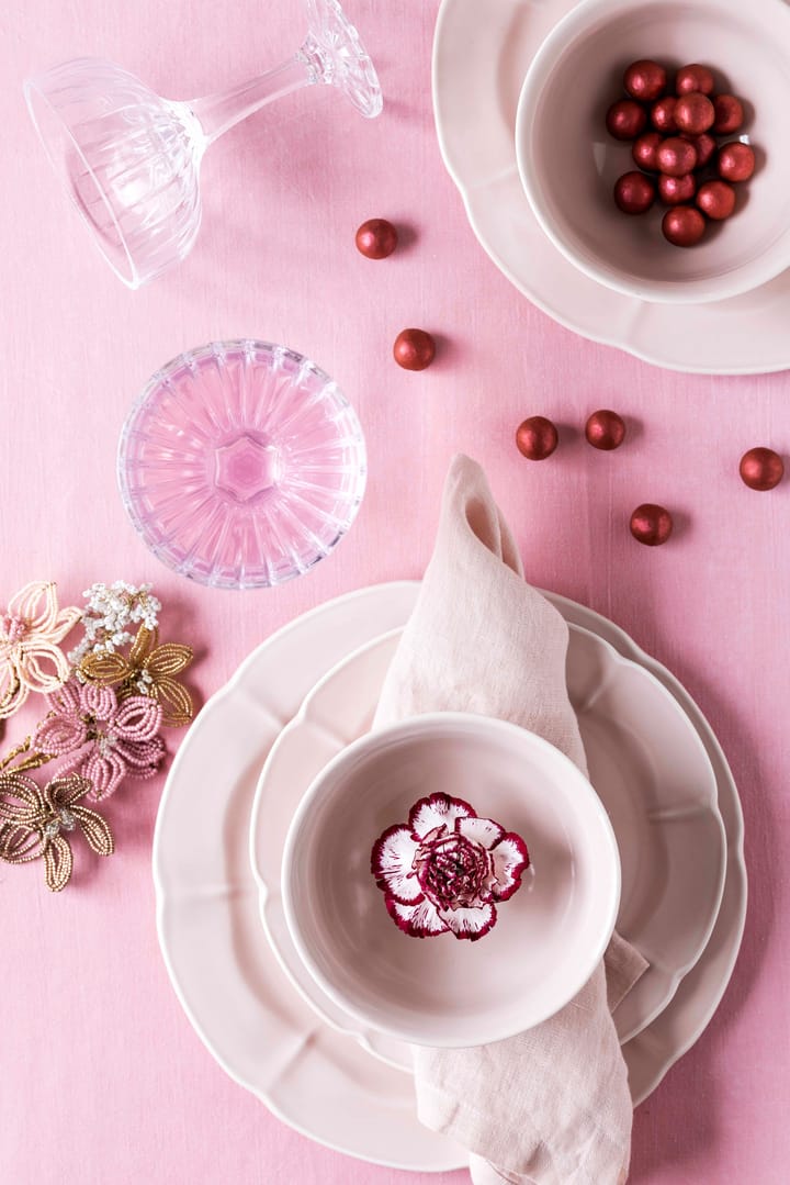 Assiette Søholm Solvej 26,5 cm, Soft pink Aida