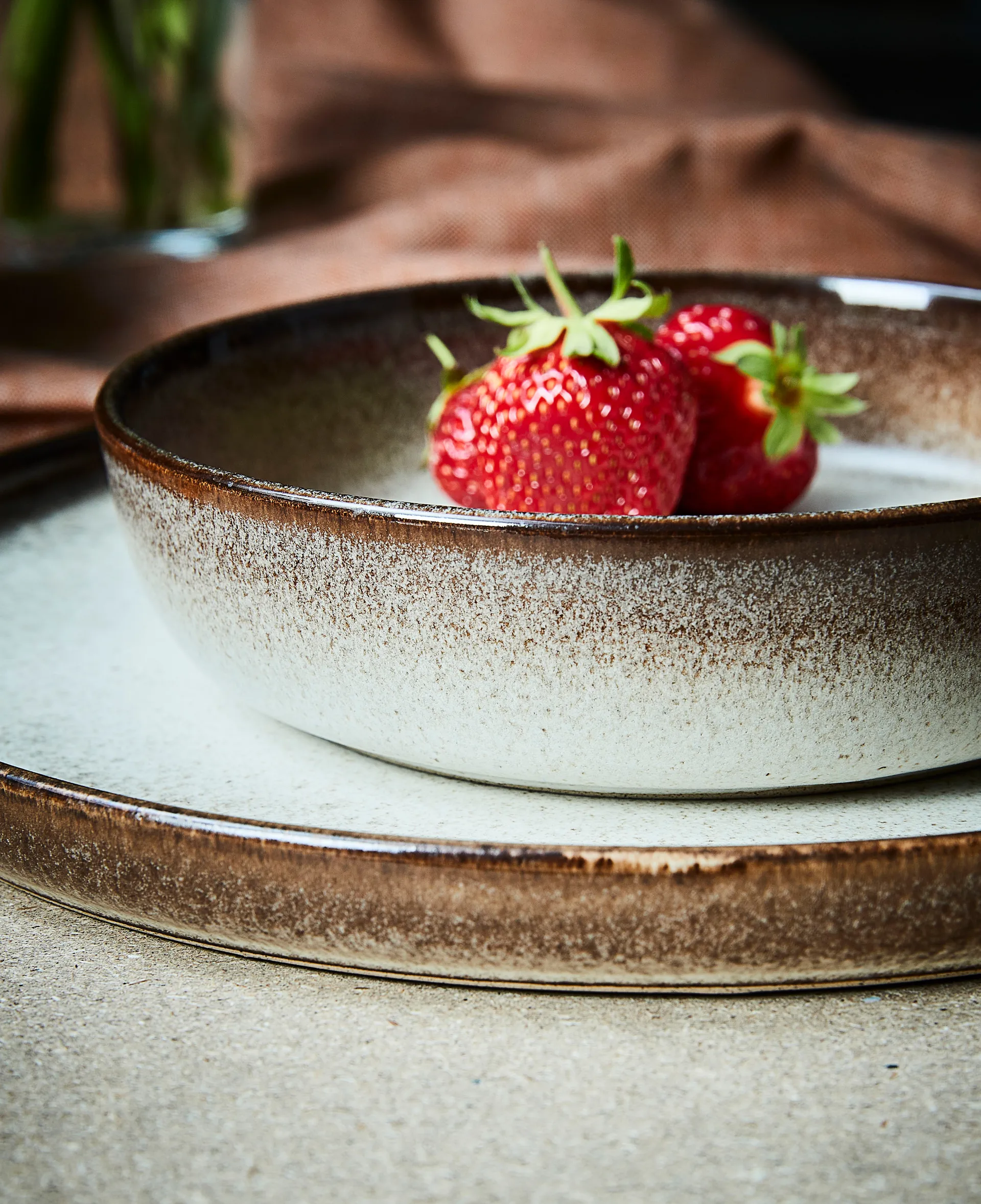 Assiette Søholm Sonja Ø27 cm, Brown Aida