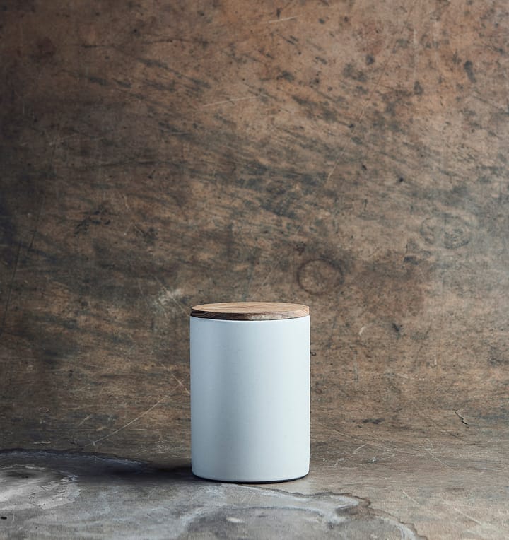 Bocal de rangement avec couvercle Raw 15 cm, Arctic white Aida