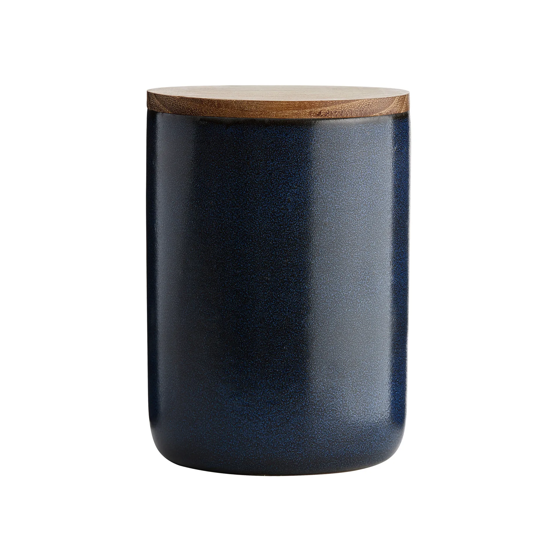 Bocal de rangement avec couvercle Raw 15 cm, Midnight blue Aida