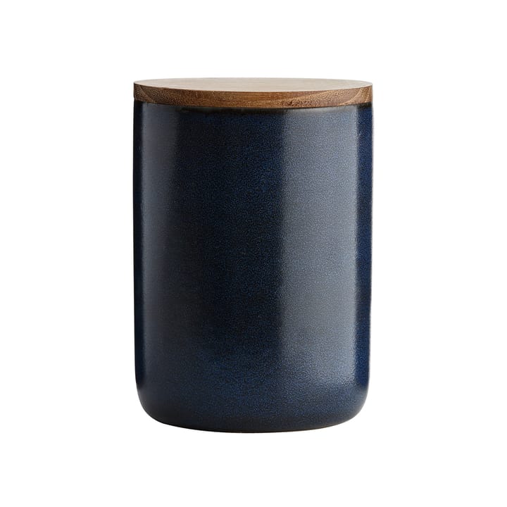 Bocal de rangement avec couvercle Raw 15 cm - Midnight blue - Aida