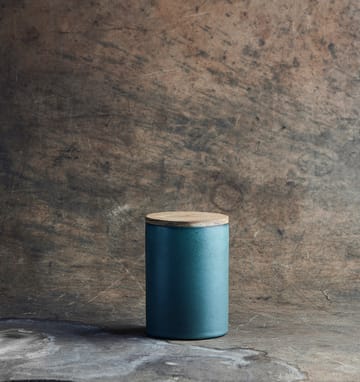 Bocal de rangement avec couvercle Raw 15 cm - Northern green - Aida