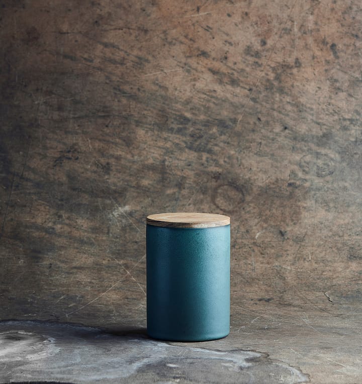 Bocal de rangement avec couvercle Raw 15 cm, Northern green Aida