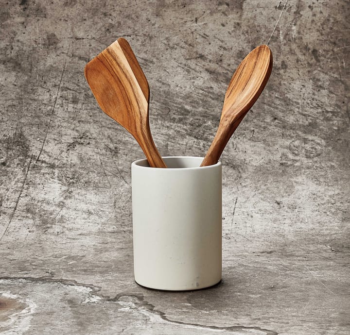 Bocal de rangement avec ustensiles de cuisine Raw, Arctic white Aida
