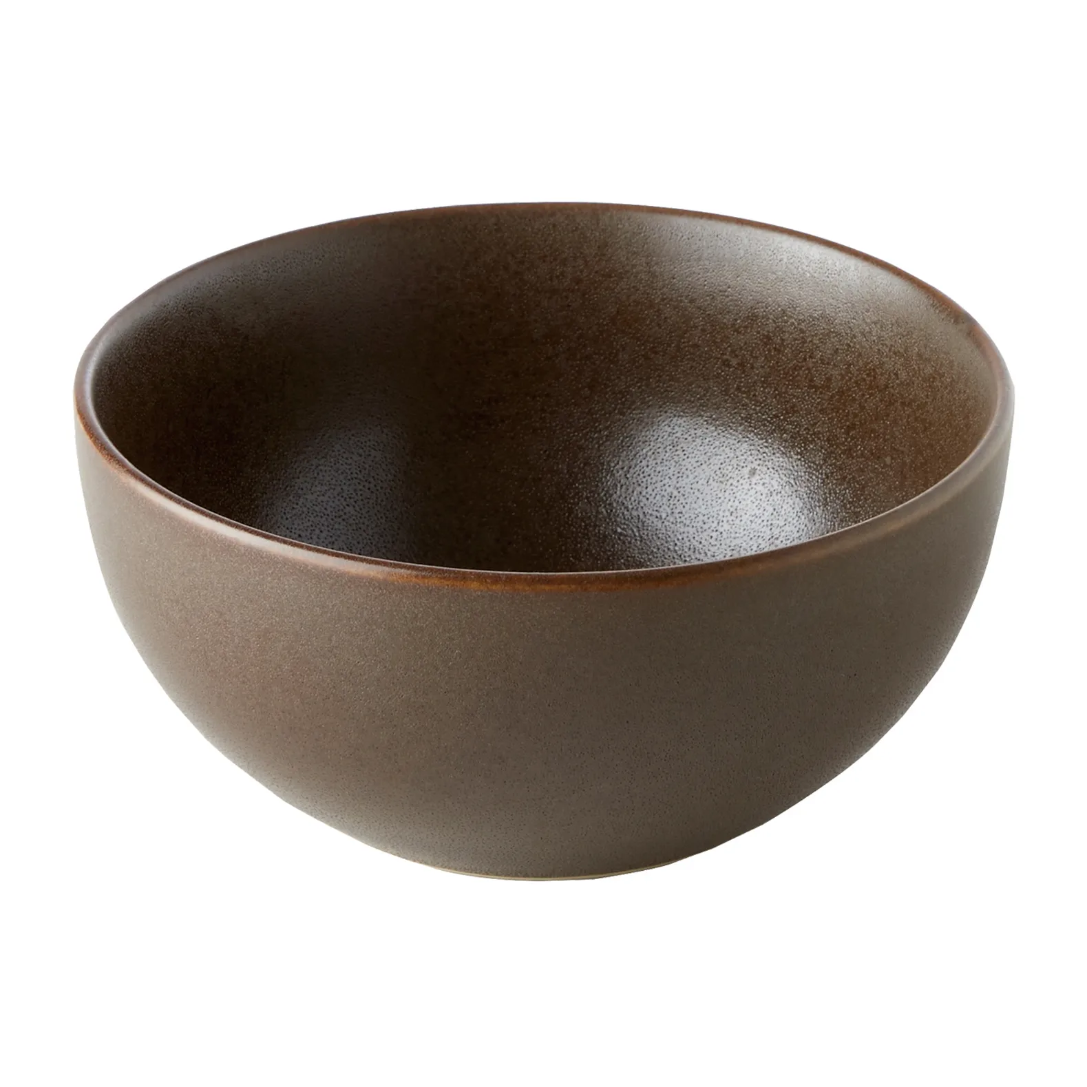 Bol Ceramic Workshop Ø15 cm, Chestnut-matte brown Aida