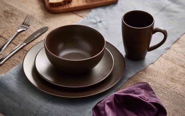 Bol Ceramic Workshop Ø15 cm - Chestnut-matte brown - Aida