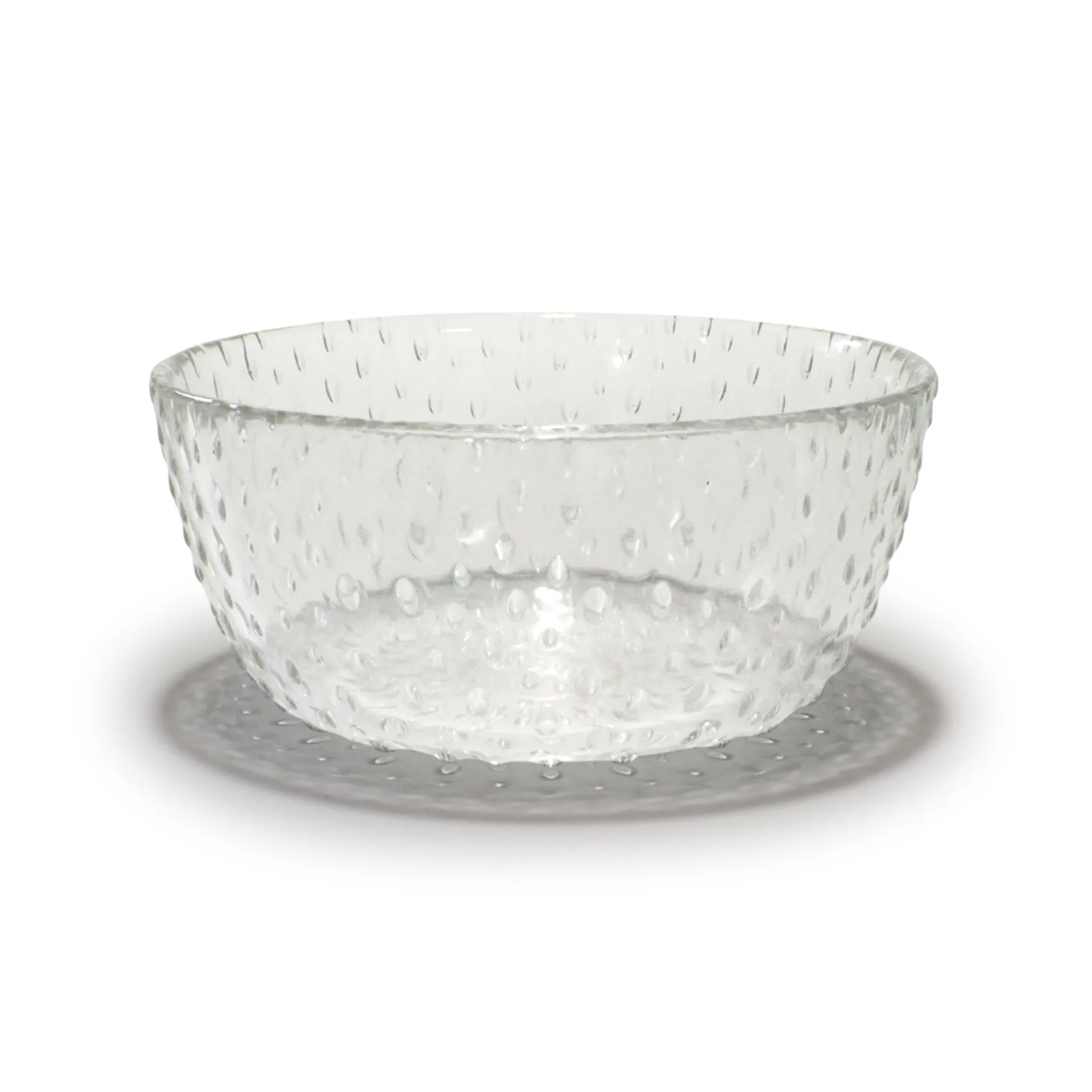 Bol de verre Raw Ø14 cm, Clair Aida