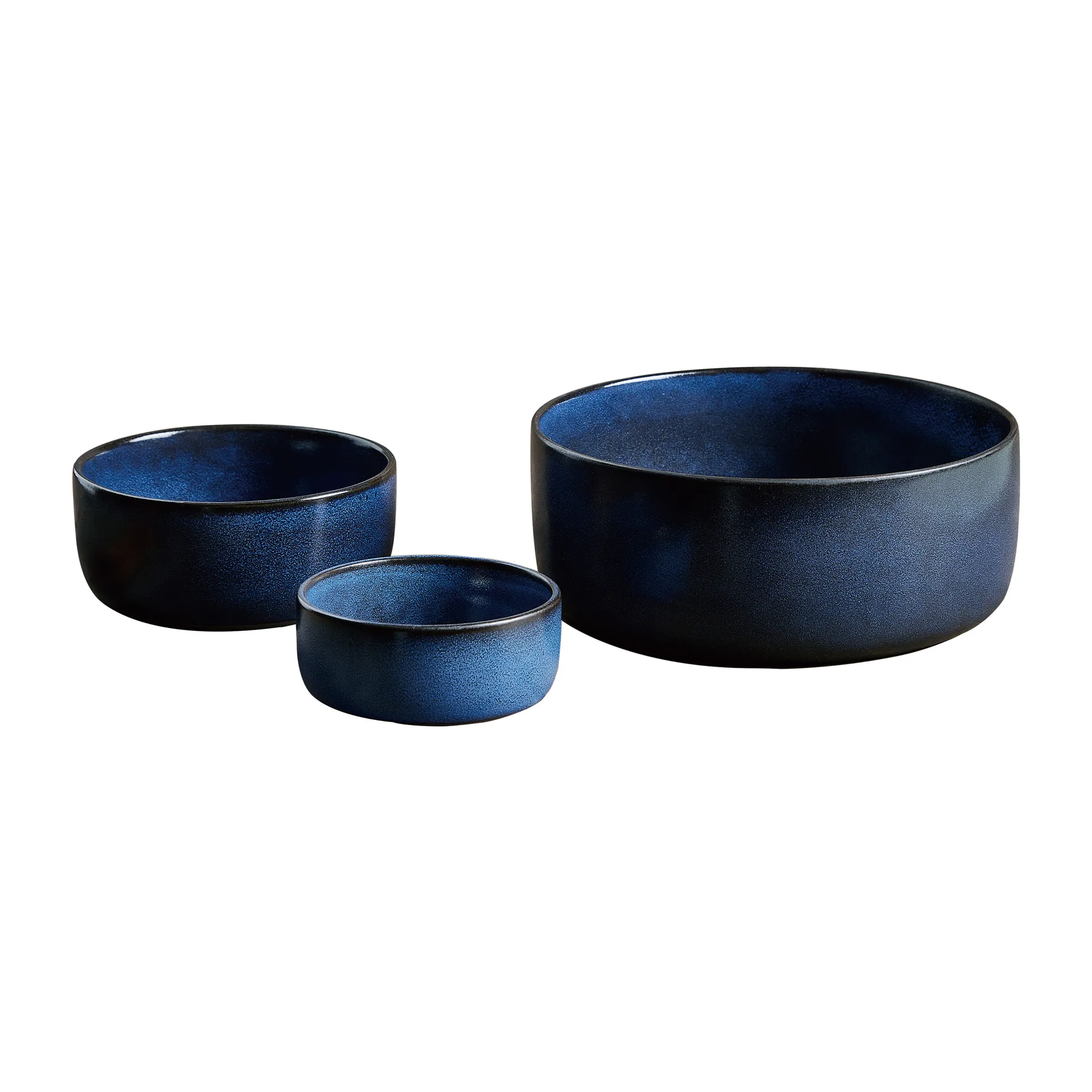 Bol Raw 3 Pièces, Midnight blue Aida