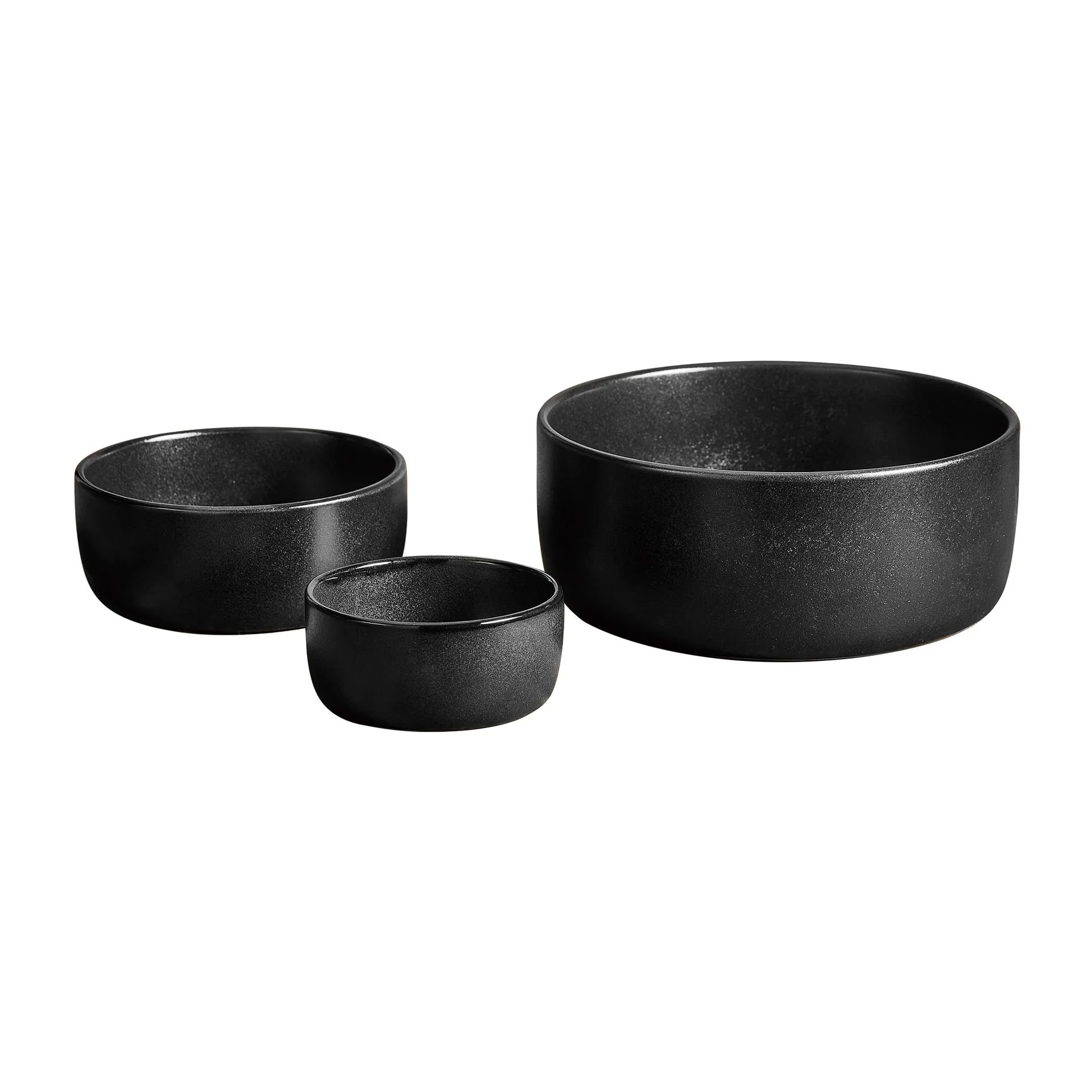 Bol Raw 3 Pièces, Noir titane Aida