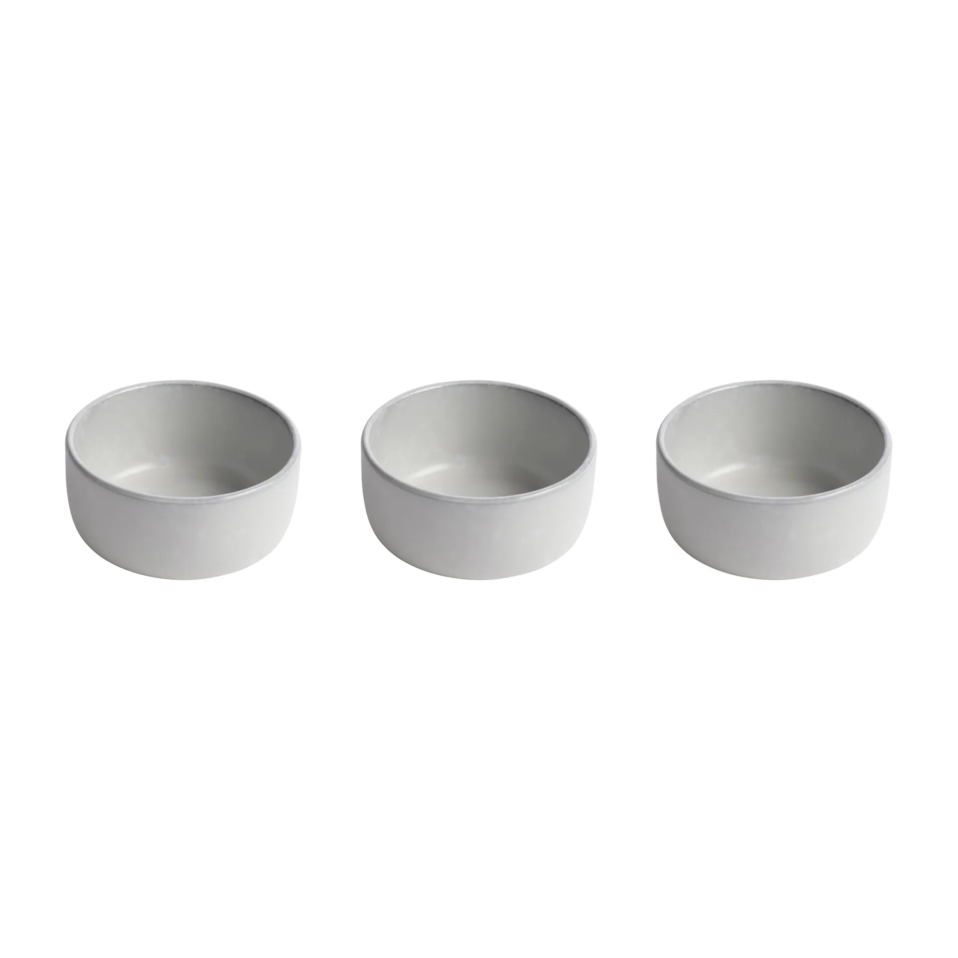 Bol Raw mini Ø7,5 cm Lot de 3, Arctic white Aida