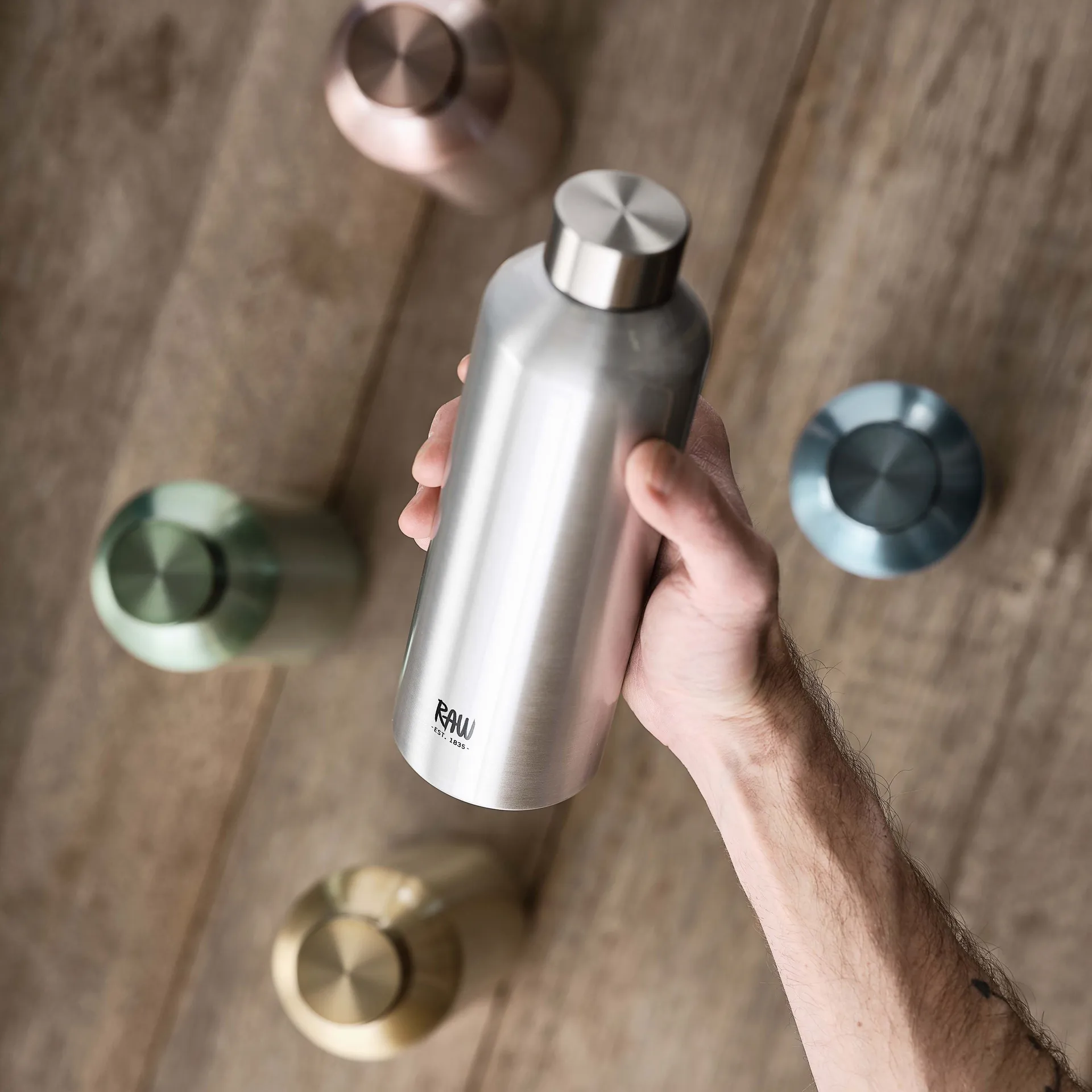 Bouteille en aluminium Raw To Go 0,75 L, Aluminum Aida