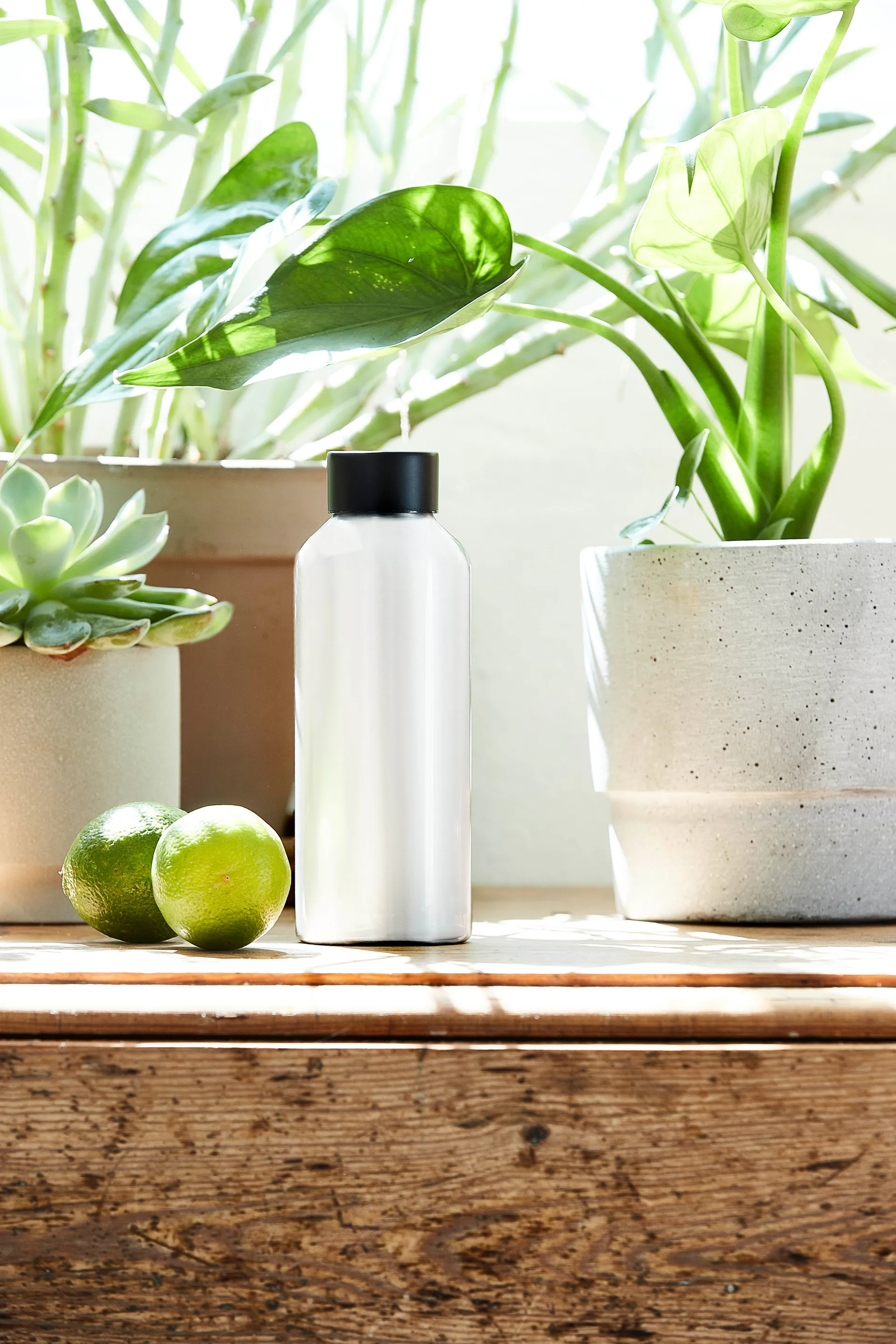 Bouteille en aluminium To Go 0,5 L, Shiny white Aida