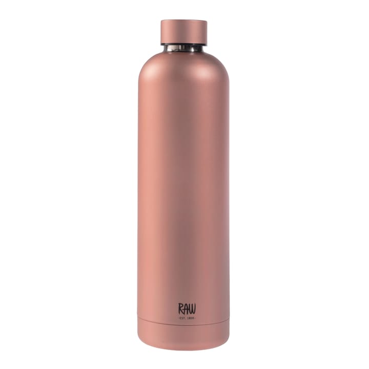 Bouteille isotherme Raw 1 l - Or rose (orange) - Aida