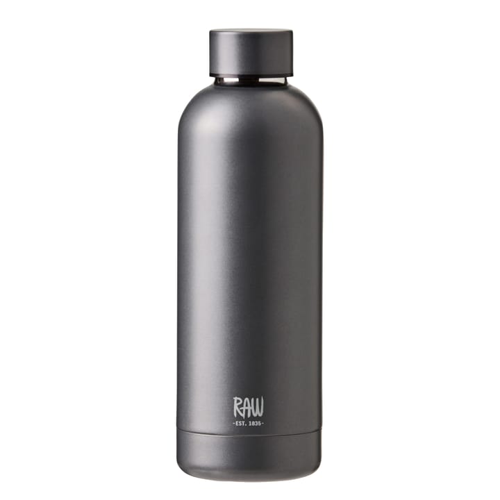 Bouteille thermos Raw 0,5 l - Gris mat - Aida