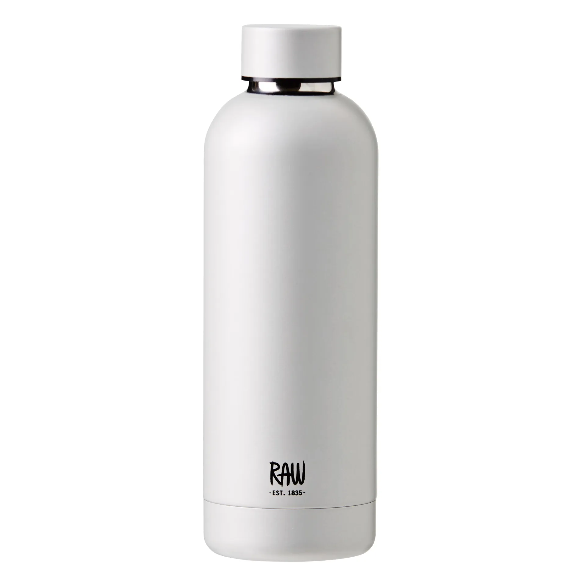 Bouteille thermos Raw 0,5 l, metallic silver Aida
