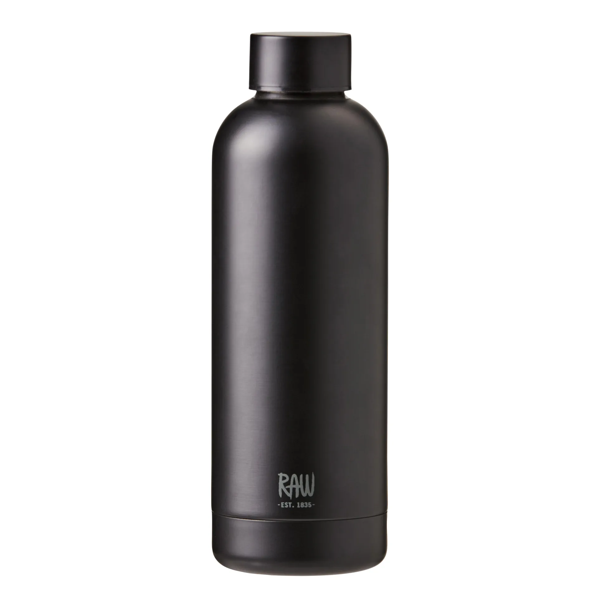Bouteille thermos Raw 0,5 l, Noir mat Aida