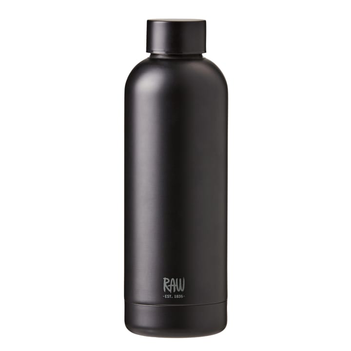 Bouteille thermos Raw 0,5 l - Noir mat - Aida