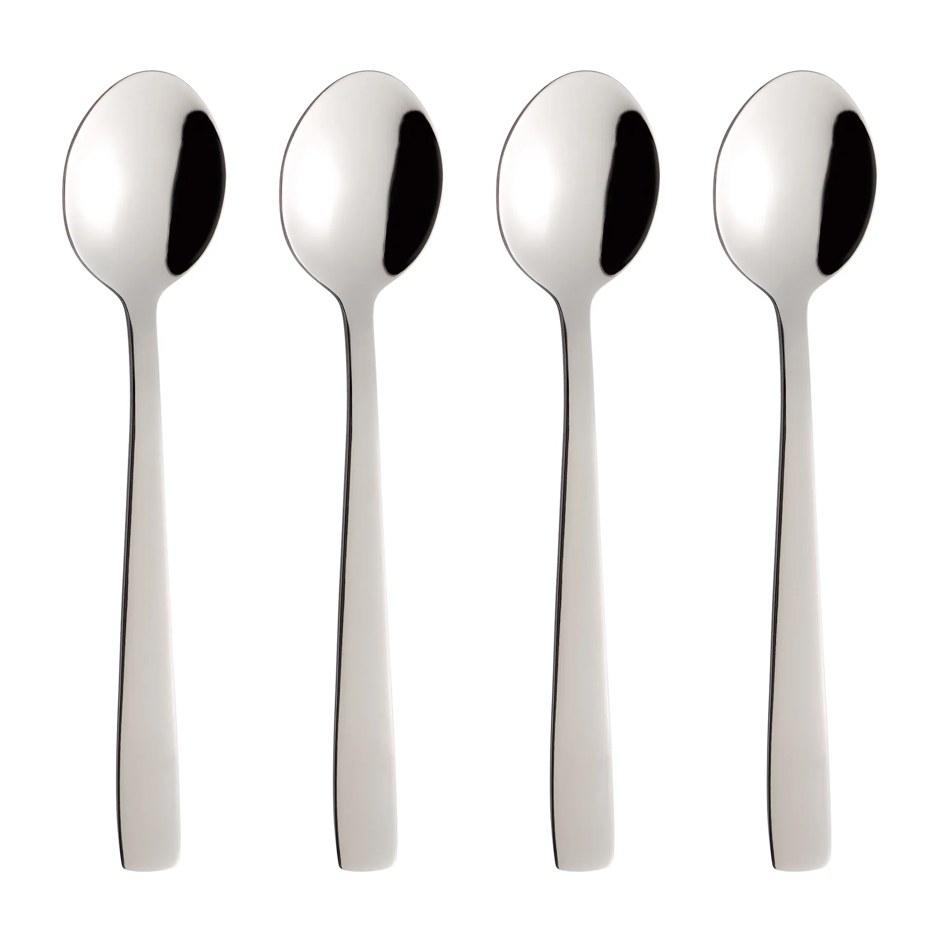 Cuillère à café Raw, lot de 4, Acier inoxydable Aida