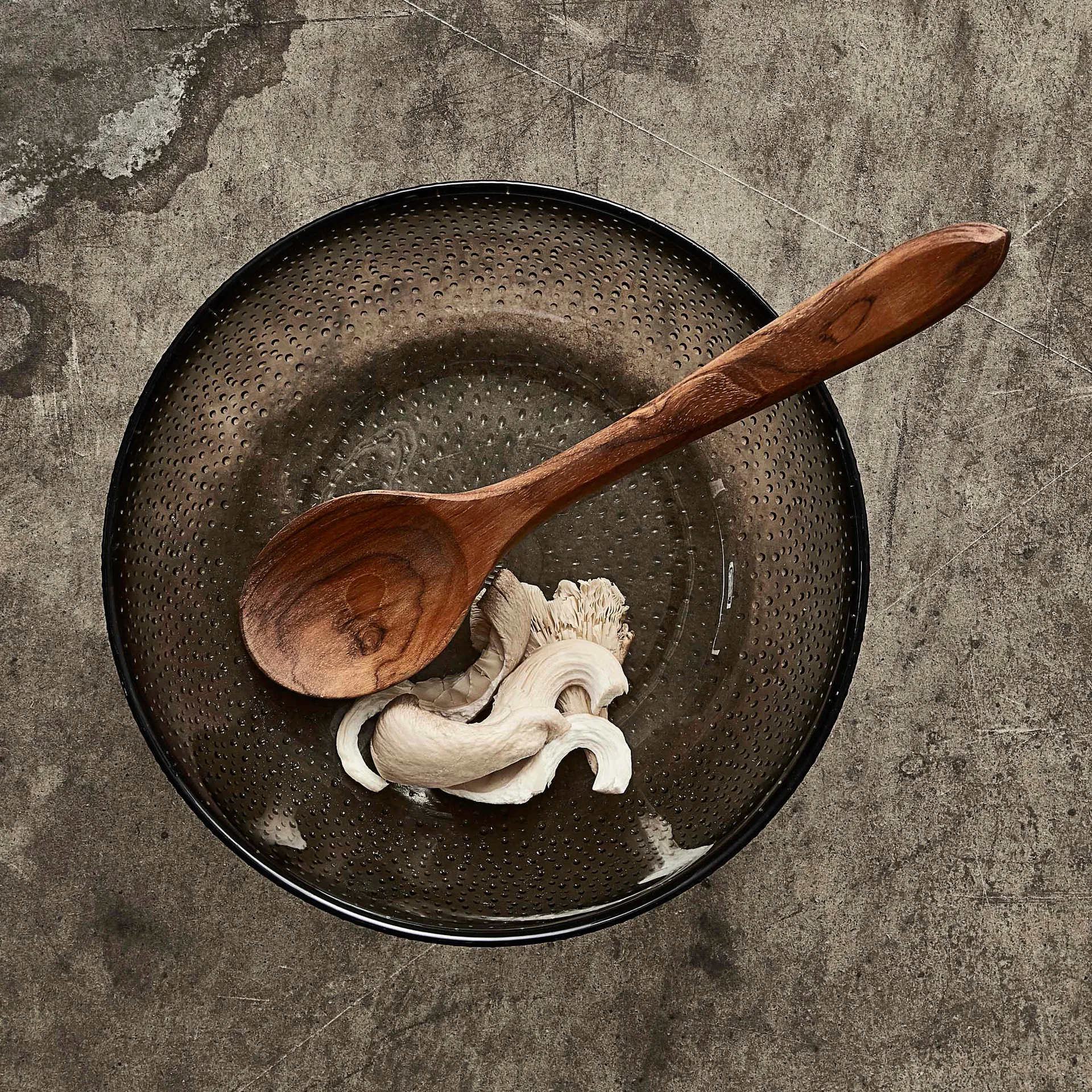 Cuillère en bois Raw 26 cm, Teak Aida