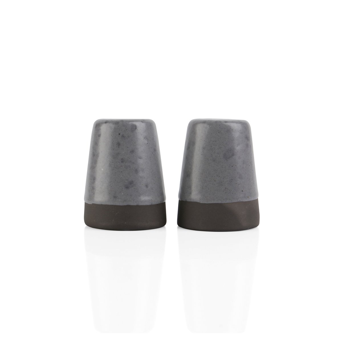 Aida Ensemble sel et poivre Raw gris | Design Scandinave | Salières & poivrières | Gris