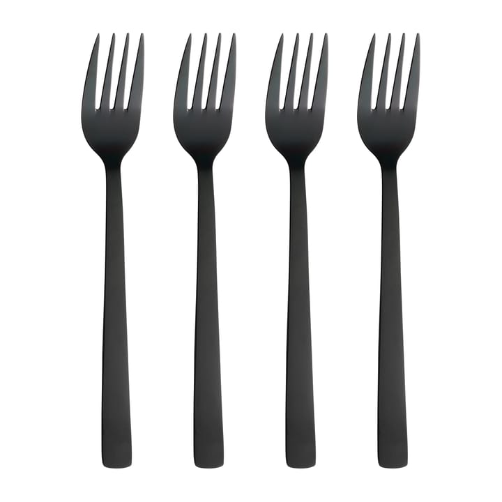 Fourchette Raw, lot de 4 - Noir - Aida