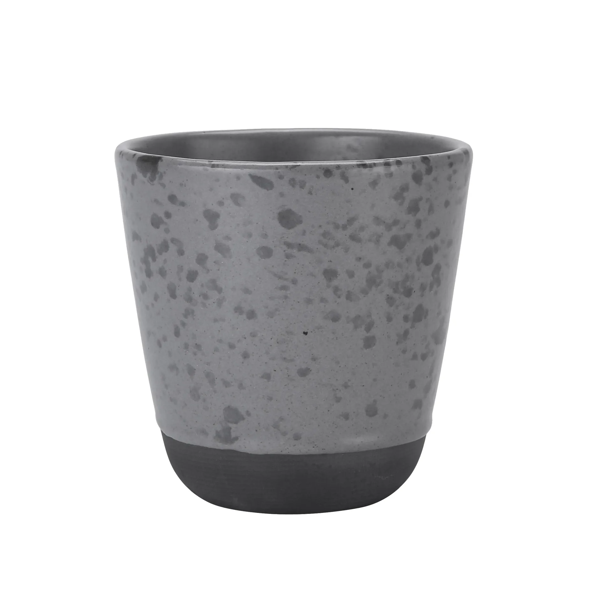 Mug Raw 30 cl, gris à pois Aida