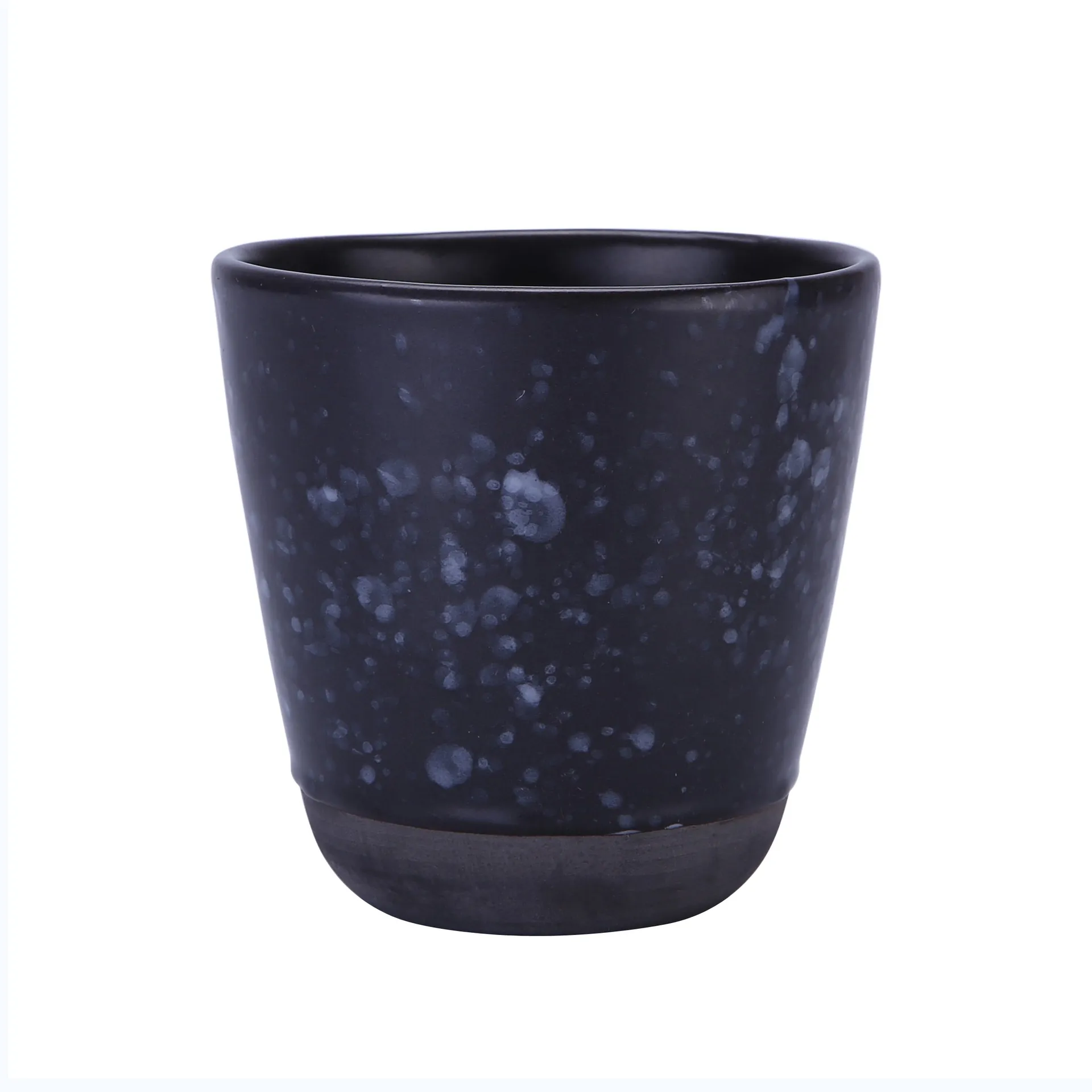 Mug Raw 30 cl, noir à pois Aida