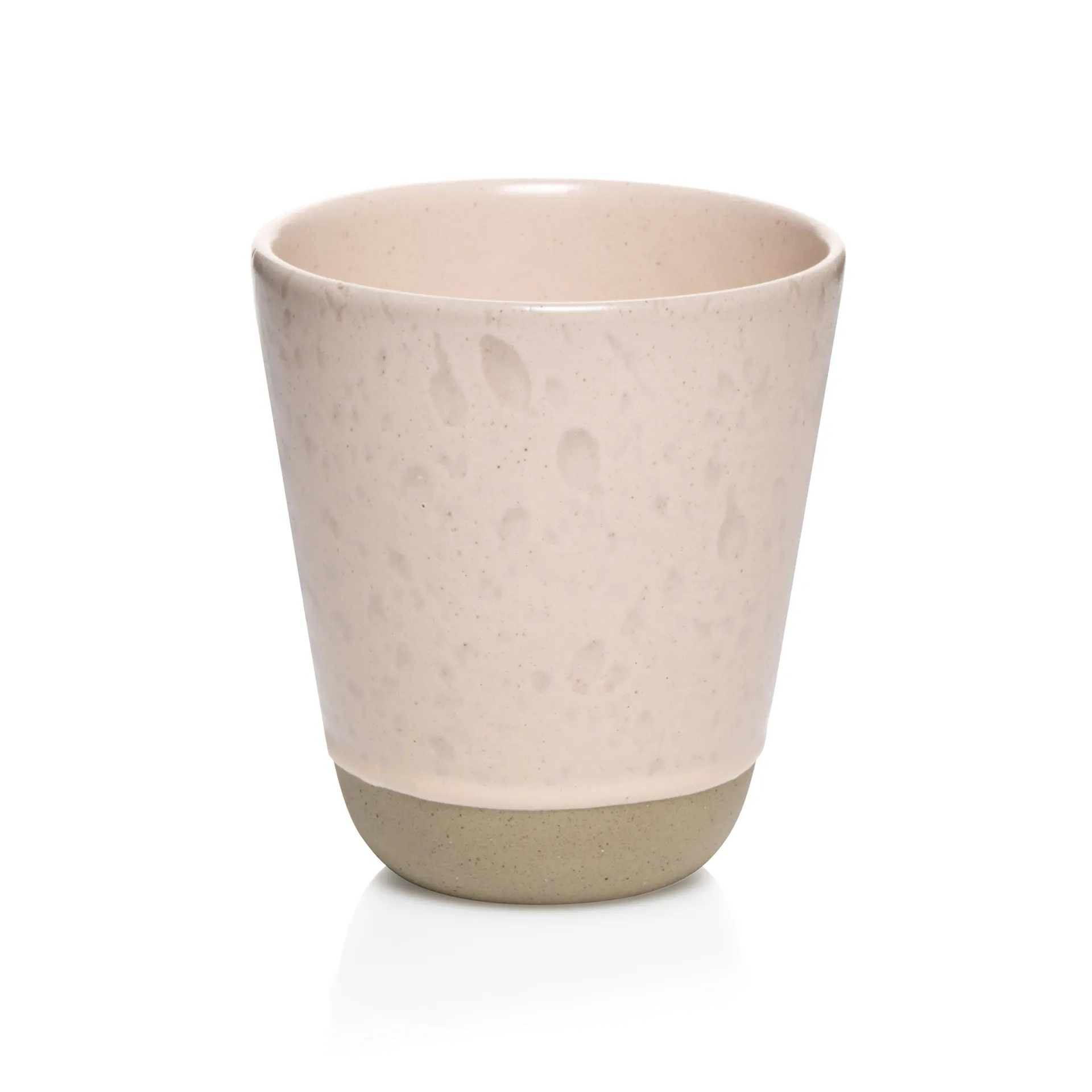 Mug Raw double paroi 25 cl, beige rosé Aida